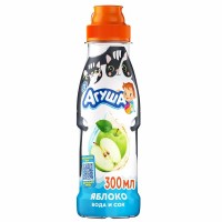 Напиток Агуша вода с соком Яблоко 0,3л, с 12 месяцев