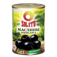 Solato маслины без косточки 300 мл, ж/б