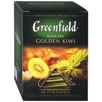 Чай черный Greenfield Golden Kiwi в пирамидках 1,8гр 20 пакетиков