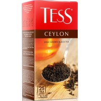 Чай Тесс Цейлон черный высогорный 25пак. 2гр