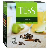 Чай Тесс Лайм зелен с цедрой цитрусовых и лайма 100пак