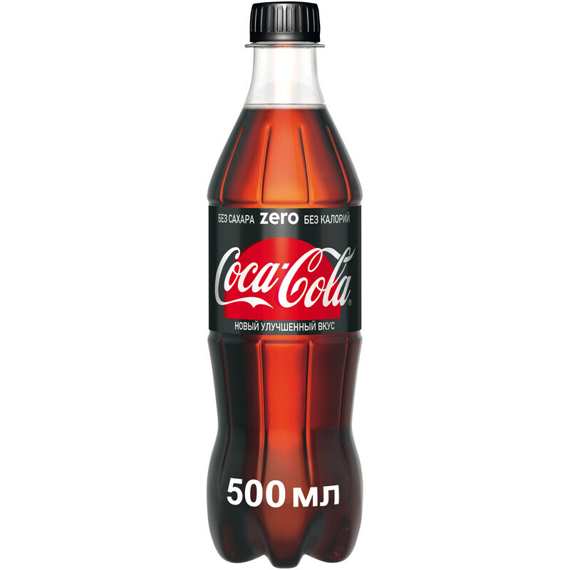 Кока-Кола Зеро 0,5л 24 шт. в уп. Казахстан купить продукты с доставкой  - интернет-магазин Добродуша
