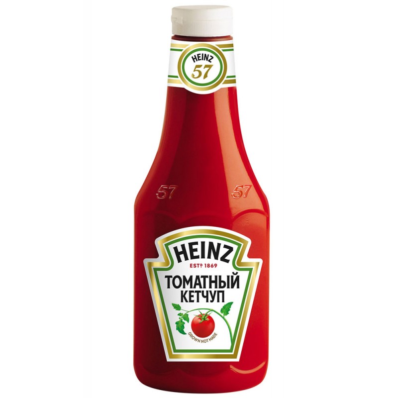 Кетчуп Heinz Томатный, пластиковая бутылка, 800 г, Консервация, Кетчупы, Heinz - купить с доставкой