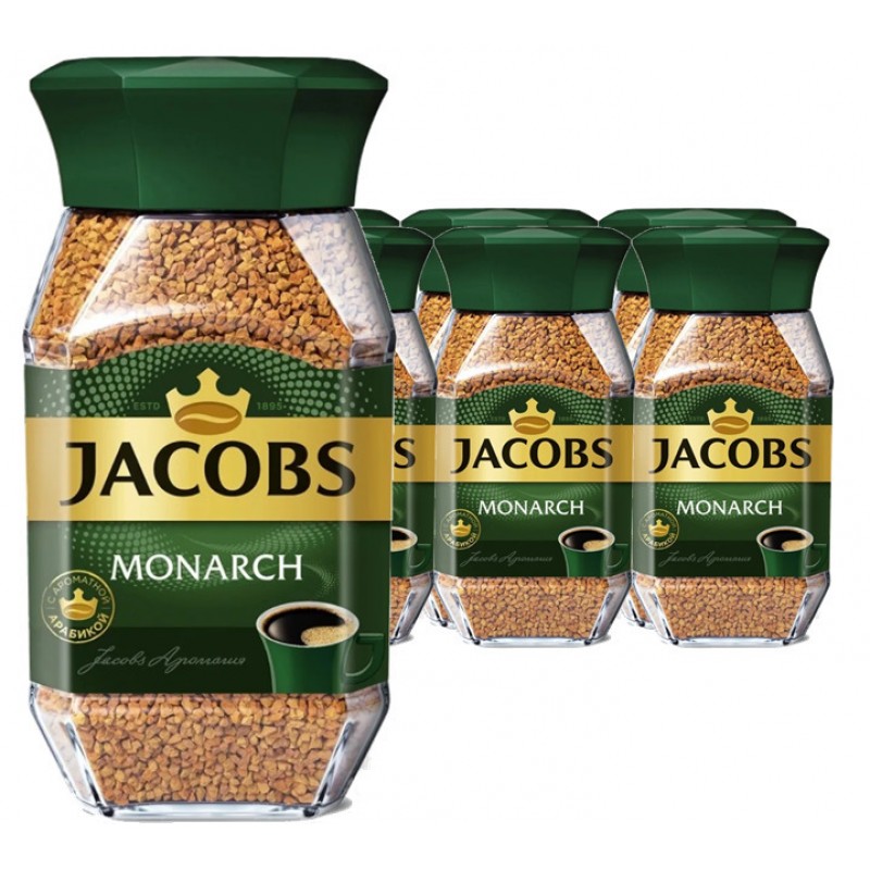 Кофе Jacobs Monarch 190гр стекло,  ,  - купить с доставкой