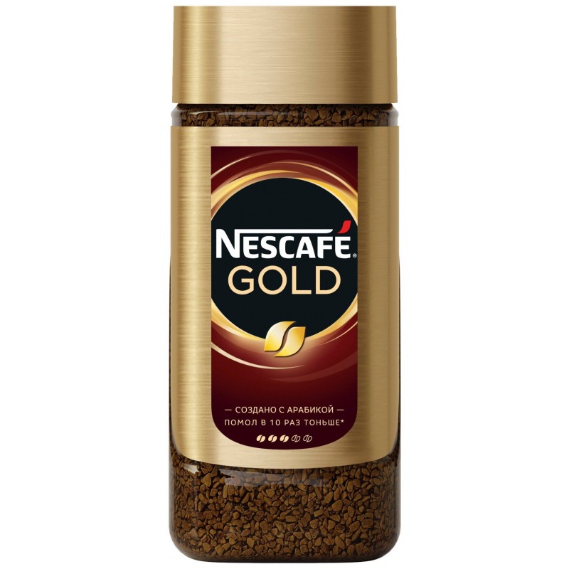 Кофе Nescafe Gold растворимый сублимированный 95 г стекло,  ,  - купить с доставкой