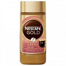 Кофе растворимый Nescafe GOLD Crema ,стекло 95 г