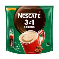Кофейный напиток НЕСКАФЕ 3 в 1 Крепкий, 20 шт по 14,5 гр