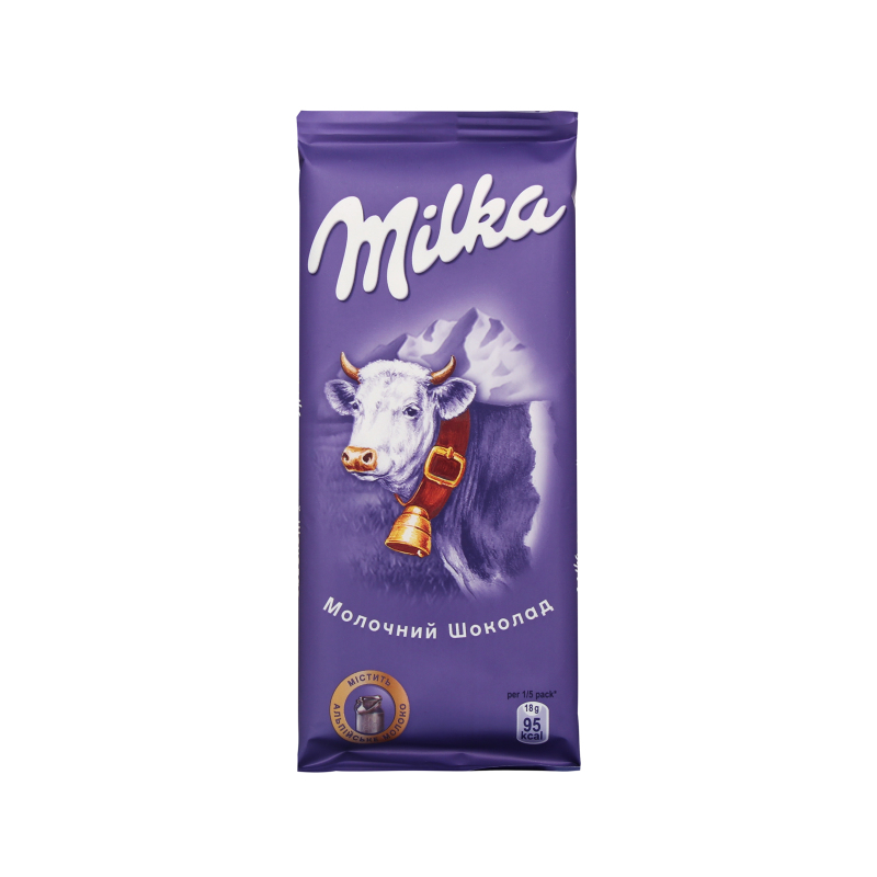 Шоколад МИЛКА молочный 85гр, 20 шт. в уп. - Кондитерские изделия  Шоколад купить продукты с доставкой