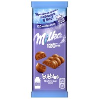 Шоколад пористый "МИЛКА" БАБЛС молочный 76гр, 16 шт в уп.