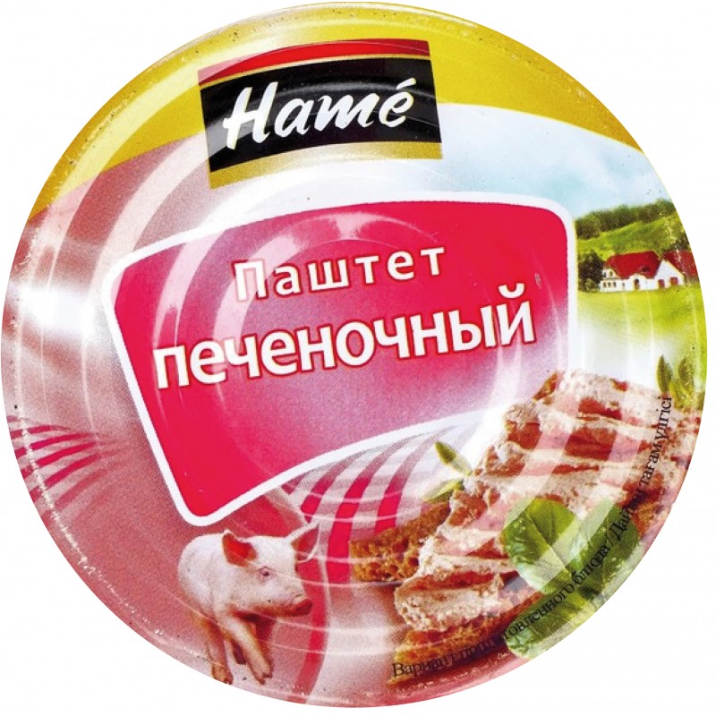 Паштет Hame печеночный из свиной печени 117 г купить продукты с доставкой  - интернет-магазин Добродуша