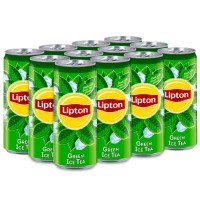 Холодный Чай Lipton Зеленый 0,25 л жб, 12 шт. в уп.