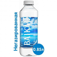 Глубинная байкальская вода BAIKAL 430 (Байкал 430), пэт 0,85 л, негазированная, 6 шт. в уп.