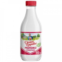 Домик в Деревне молоко 0,93л 3,8% отборное бутылка, 6 шт. в уп.