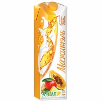 Напиток сывороточный Мажитэль персик, маракуйя 0.05%, 950 г