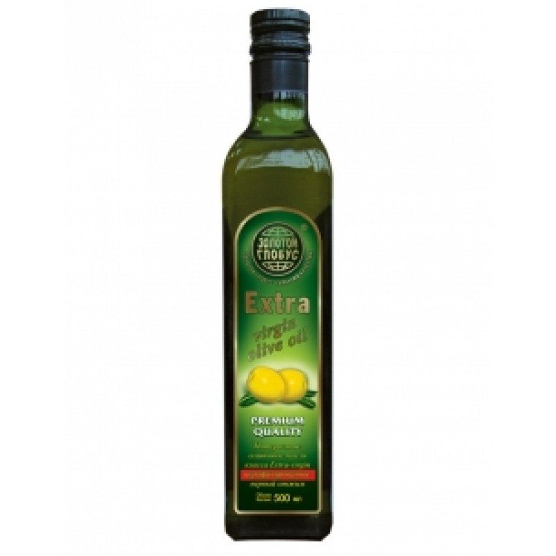 Масло оливковое не рафинированное Золотой Глобус 0,5 л Испания купить продукты с доставкой  - интернет-магазин Добродуша