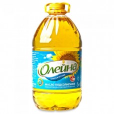 Масло Олейна подсолнечное рафинированное дезодорированное 3 л