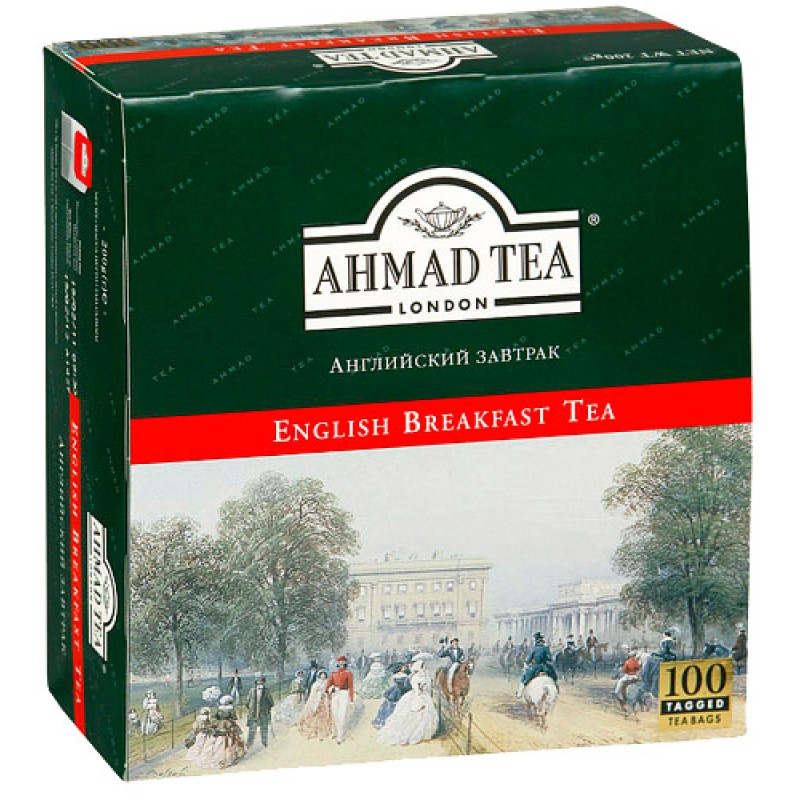 Чай Ахмад 25пак. Английский Завтрак купить продукты с доставкой  - интернет-магазин Добродуша