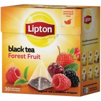 Чай Липтон черный (Синие фрукты) 20пак 1,8г