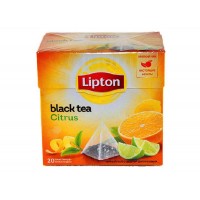 Чай Липтон черный (с цетрой Апельсина) 20пак 1,8г
