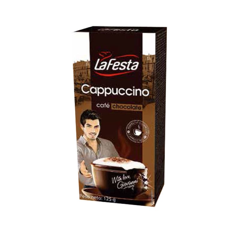 Каппучино Шоколад Ла Фэста 12,5гр. купить продукты с доставкой  - интернет-магазин Добродуша