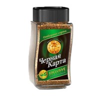 Кофе  Черная Карта Эксклюзив Бразилия  47,5гр. стекло