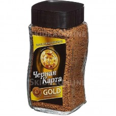 Кофе  Черная Карта Голд  190гр. стекло