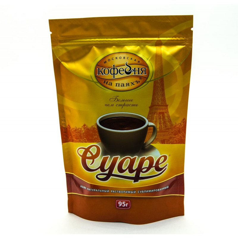 Кофе КНП  Суаре  95гр. пакет купить продукты с доставкой  - интернет-магазин Добродуша