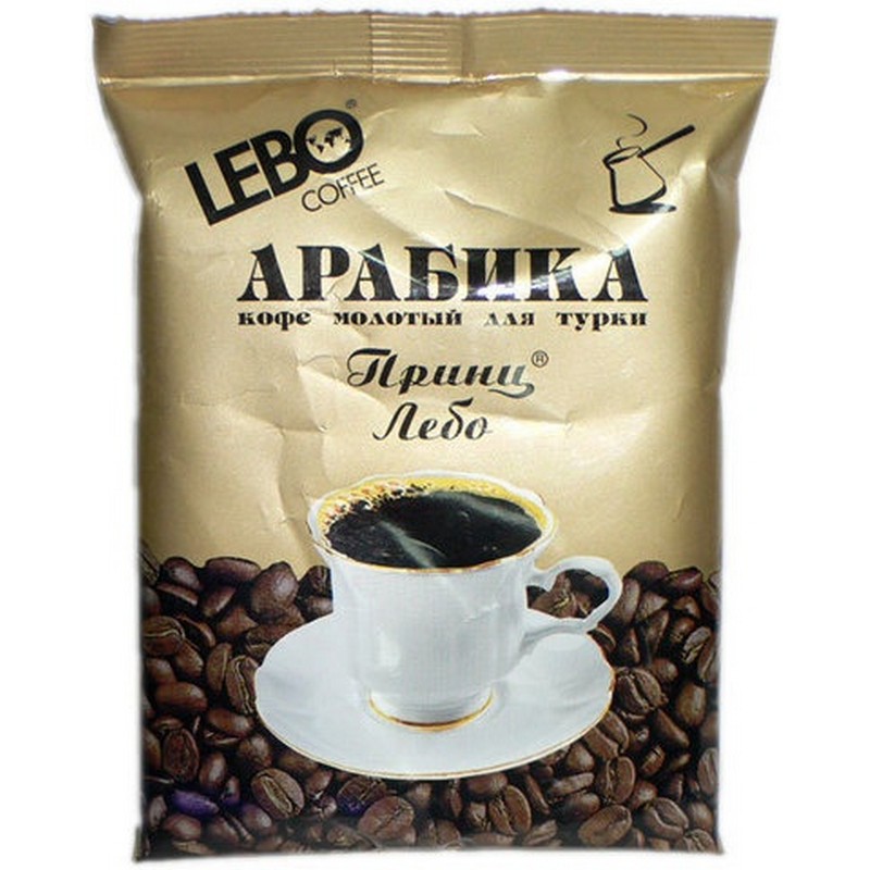Кофе Принц молотый д\турки LEBO original 100гр. купить продукты с доставкой  - интернет-магазин Добродуша