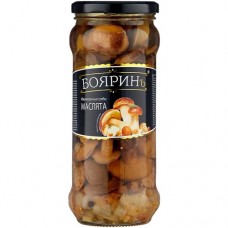 Маслята маринованные  Бояринъ  314мл. стекло