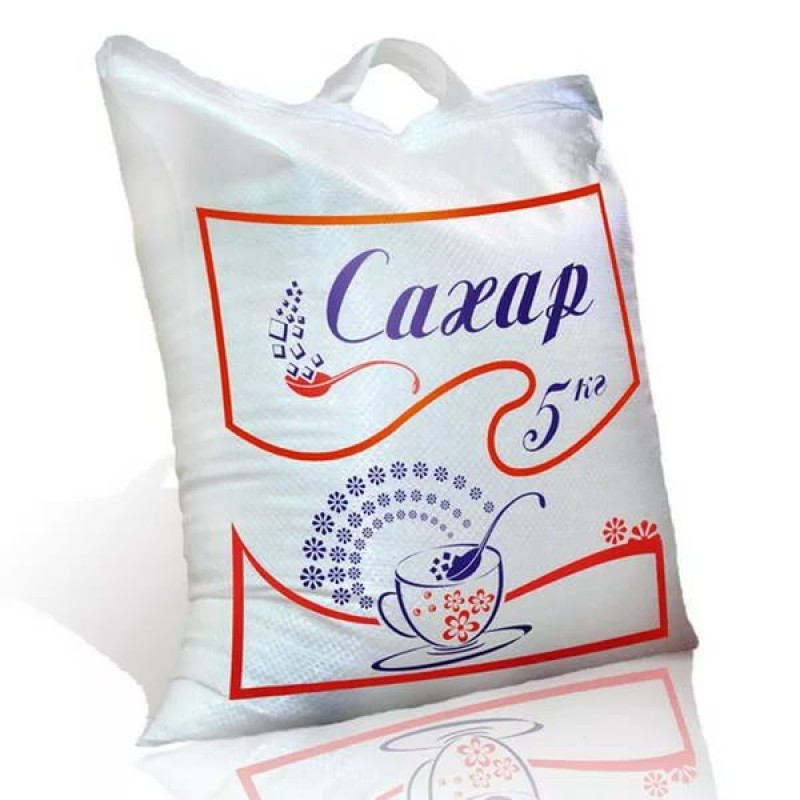 Сахар песок 5кг АгроПродукт купить продукты с доставкой  - интернет-магазин Добродуша