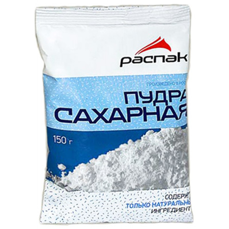Сахарная пудра  Распак  150гр. купить продукты с доставкой  - интернет-магазин Добродуша