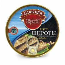 Донская кухня шпроты 160гр ключ