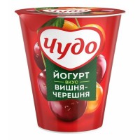 Чудо Йогурт фруктовый вишня-черешня 2,5%, 290 г, 4 шт. в уп.