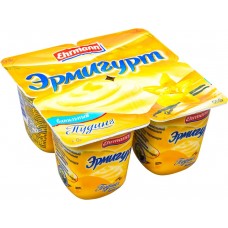 Эрмигурт пудинг 100 г, ваниль, 3%, 4 шт. в уп.